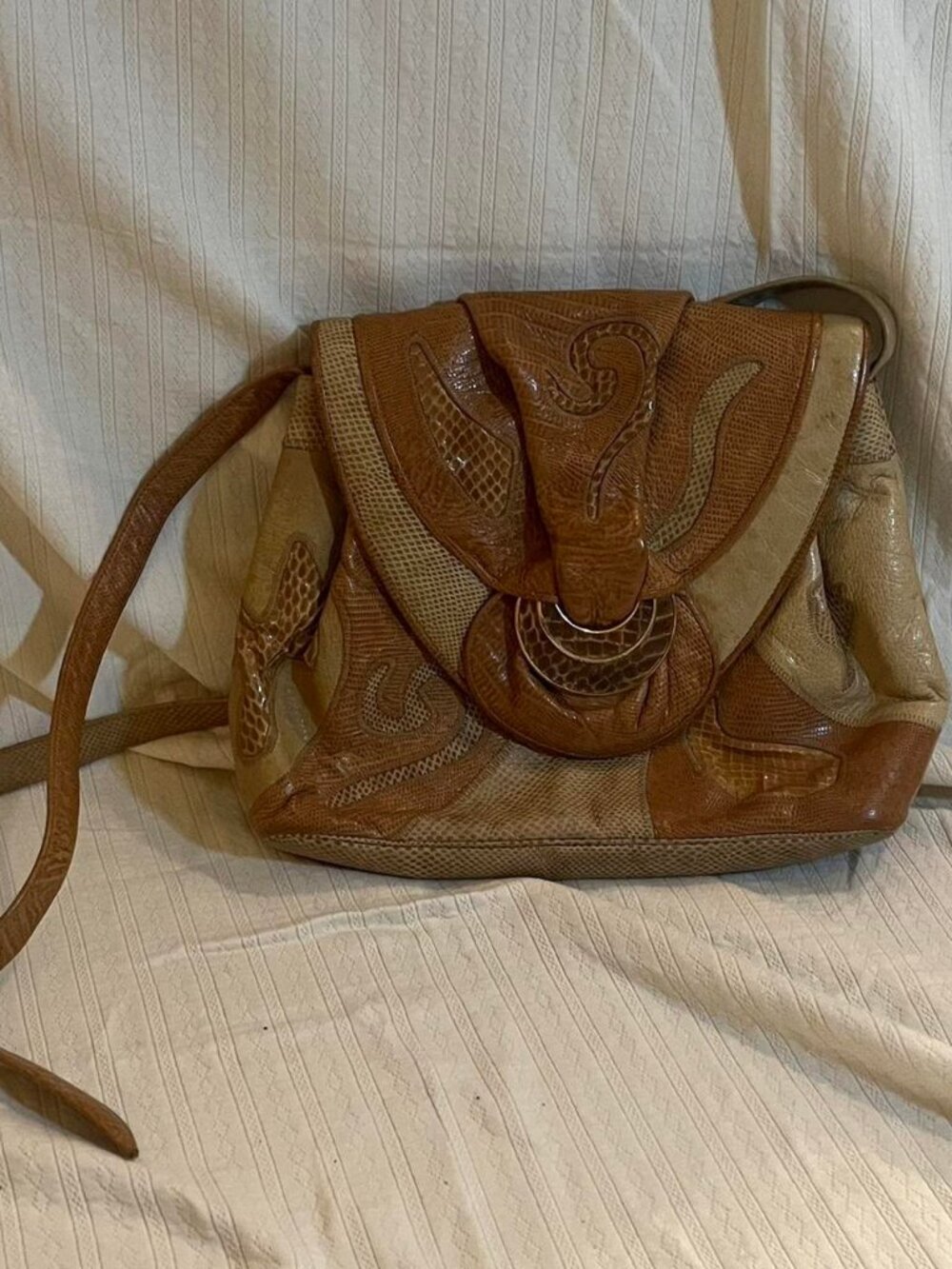 ALLIGATOR STYLE SHARIF PURSE